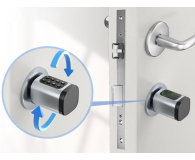 Avatto Wkładka do zamka cyfrowego  SDL-V1-S90 90mm Srebrny - 1510582 - zdjęcie 3